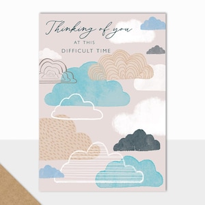 NOUVEAU modèle Laura Darrington | Collection Éden | Carte de voeux de luxe | chose pour vous en cette période difficile | Sympathie |