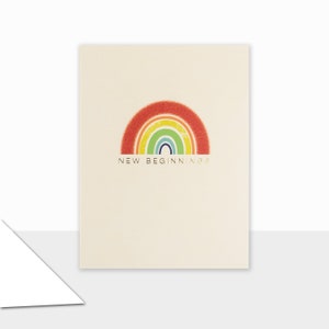 NIEUW Laura Darrington Design Piccolo Collectie Luxe Wenskaart Nieuw Begin Echtscheiding Nieuwe Baan Gefeliciteerd Jubileumkaart