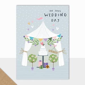 NOUVEAU modèle Laura Darrington | Collection Éden | Carte de voeux de luxe | Jour du mariage | Célébration de mariage | Cérémonie civile |
