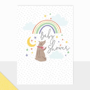 NOVO Design Laura Darrington | Coleção Halcyon | Cartão de Saudações de Luxo | Chá de Bebê | Celebrações de Nascimento | Novo Bebê