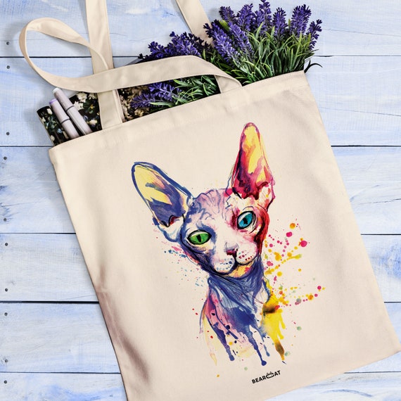 Sac De Sac De Chat De Sphynx Cadeau De Fete Des Meres Pour Etsy