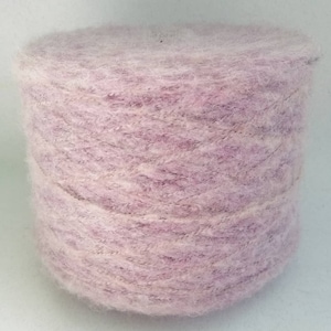 Lilac Sectional dyed Baby Alpaca Yarn Cone per 400g/0.88lb Knitting Crafts, Italian Lilac Alpaca Yarn, Hand knitting, Machine Knitting Yarn