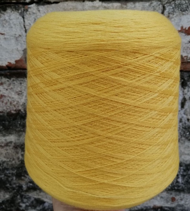 100 Merino Wool Extrafine Yarn on Cone, per 100g/3,52oz Italian Wool