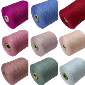 100% Merino Wool Yarn Italy, Extra fine baby merino yarn per 100g/3,52oz, Italian Merino yarn on cone for knitting, weaving and crochet