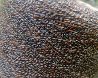 Linen&cotton yarn on cone, per 100g / 3,52 oz  melange Linen yarn, Crochet yarn, Hand knitting yarn, Machine knitting yarn, Weaving Yarn