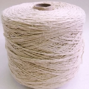100 persent Silk Bourette Yarn on cone, 260m per 100g Italian Lace Yarn, Macrame Yarn Crochet Yarn Handknitting, Silk Made in Italy