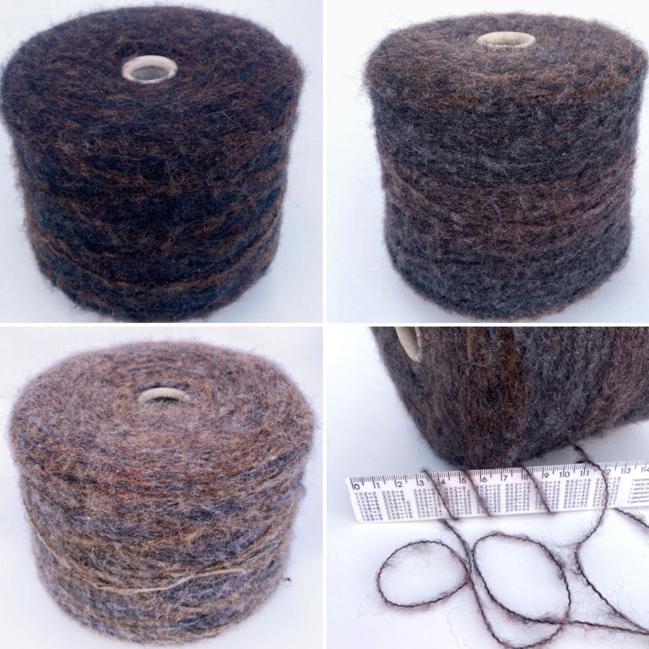 Italian Tape Yarn Cone per 0.88lb / 400g Knitting Crocheting Craft