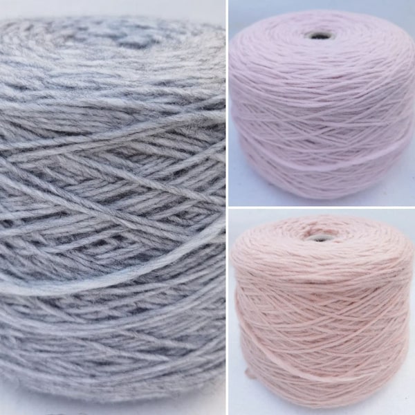 Super Soft Alpaca&Merino Roving Yarn on cone - 3,5oz/100g, Pencil Roving Yarn, Merino Wool Yarn, Super Bulky Yarn