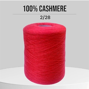 Mango 100% Kaschmirgarn, CASH 100 Preis pro 100g, Kaschmir 2/28, italienisches Premiumgarn, Garn auf Kone, 1400 m /100g