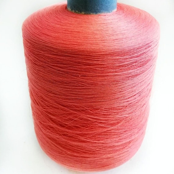 100% mulberry silk yarn on cone, light fingering / sock weight yarn for  knitting, weaving and crochet, per 100g or 900g