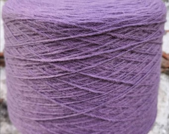 Weiches lila Merino-Gummigarn pro 100g, zum Weben, Häkeln, Handstricken und Maschinenstricken