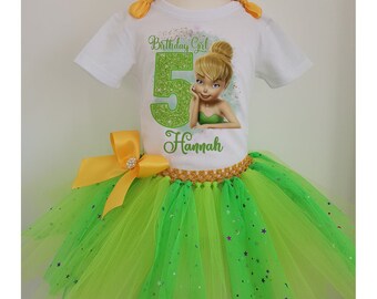 tinkerbell 1st birthday outfit