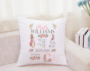 personalised baby pillow case