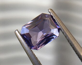 1.08 ct Natural No Heat Violet Sapphire | Octagonal | AGTL Certified