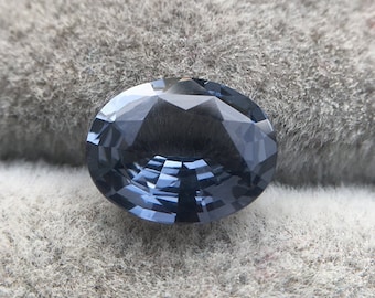 1.74 Ct Natural Untreated / Unheated Gray Spinel | VVS | Certified