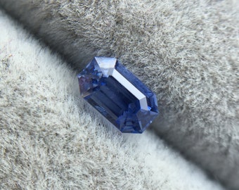 0.75 Ct Natural Unheated Blue Sapphire | Octagonal | VVS | PGTL Certified
