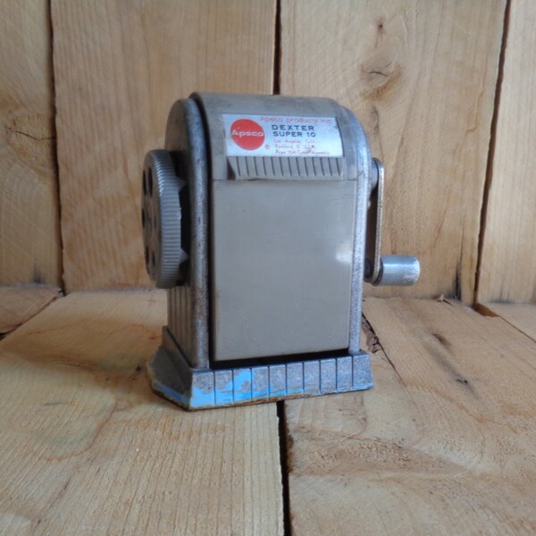 Vintage Pencil Sharpener Dexter