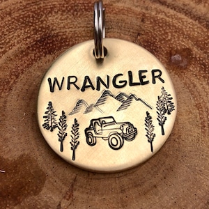 Jeep Dog Tag Etsy