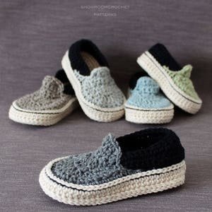 Crochet PATTERN. Toddler slippers. Instant download.