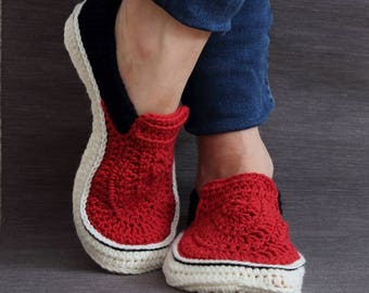 Crochet slippers PATTERN