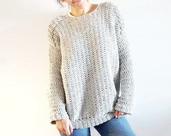 Anica Sweater. Crochet Pattern. | Etsy UK