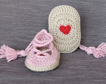 Crochet PATTERN  baby Noa shoes