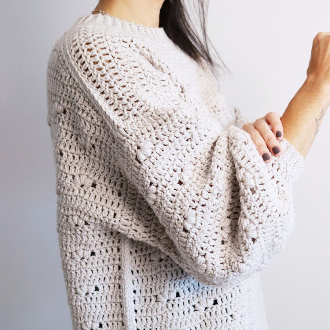 MAYA Crochet Sweater