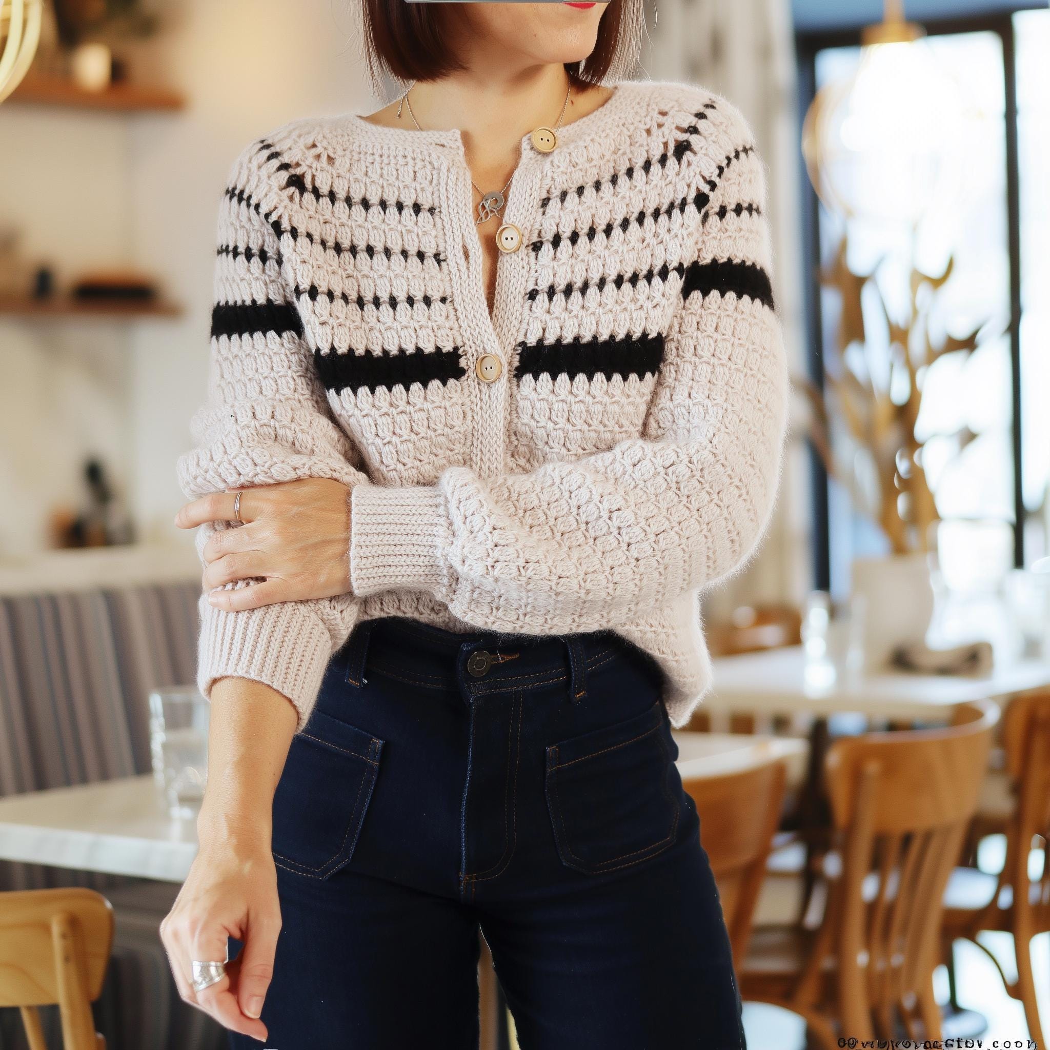 Mohair Cardigan - Etsy