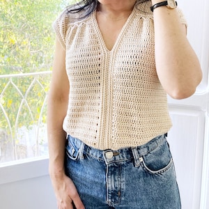 Top Lily. Crochet Pattern. - Etsy