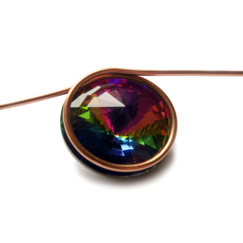 WIRE Medallion TUTORIAL Channel Setting DIY Wire Wrap Jewelry Etsy