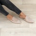 V reviewed Mules, Women's Leather Mules, Suede Mules, Women's Mules, Slippers, Leather Slides, Leather Shoes in Ice Color, made from Suede Leather.