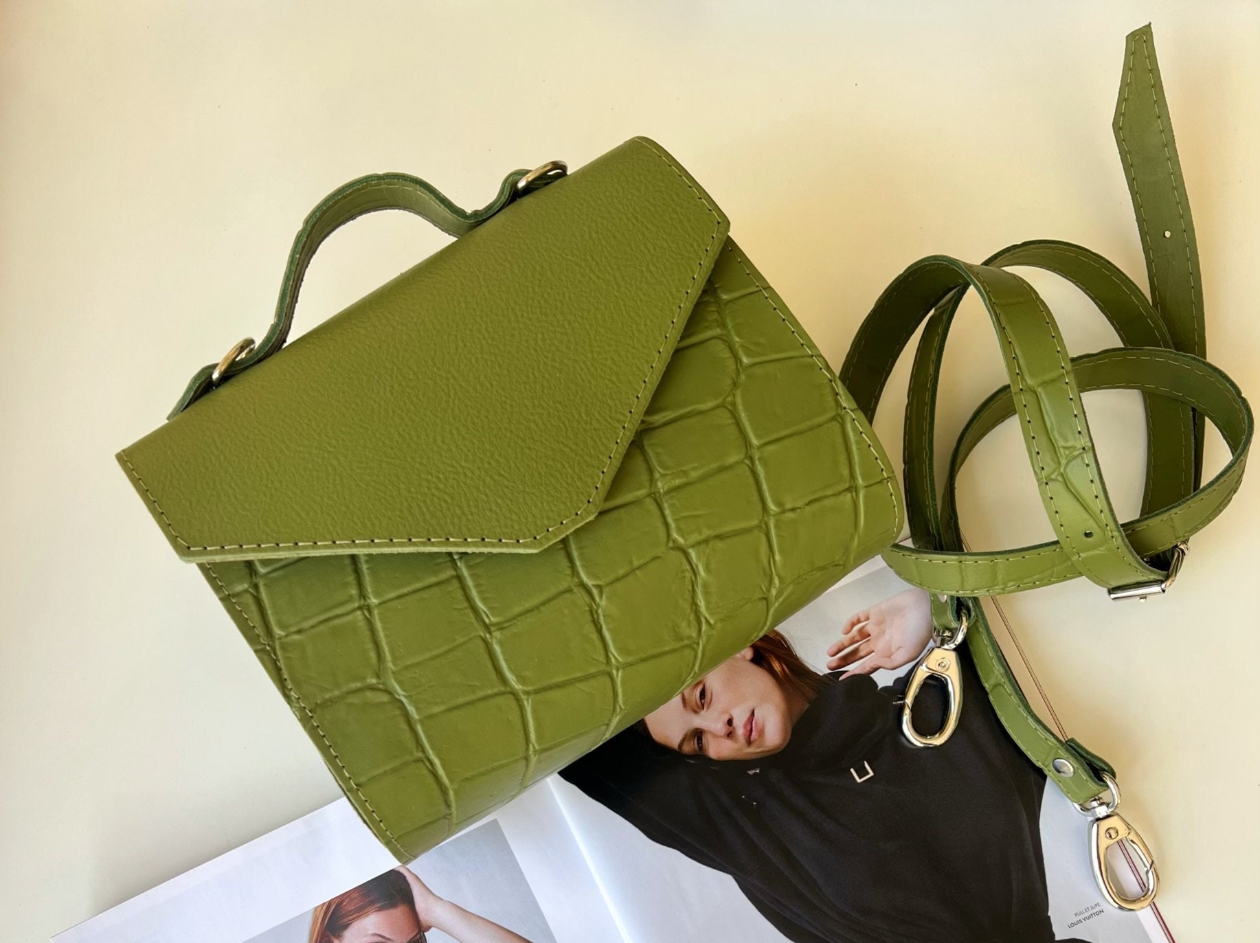 Thoughts on the green puzzle bag? : r/handbags