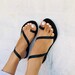 Black Gladiator Sandals, Leather Sandals, Greek Sandals, Black Sandals, Women's Sandals, Summer Shoes, Made from 100% Genuine Leather. 