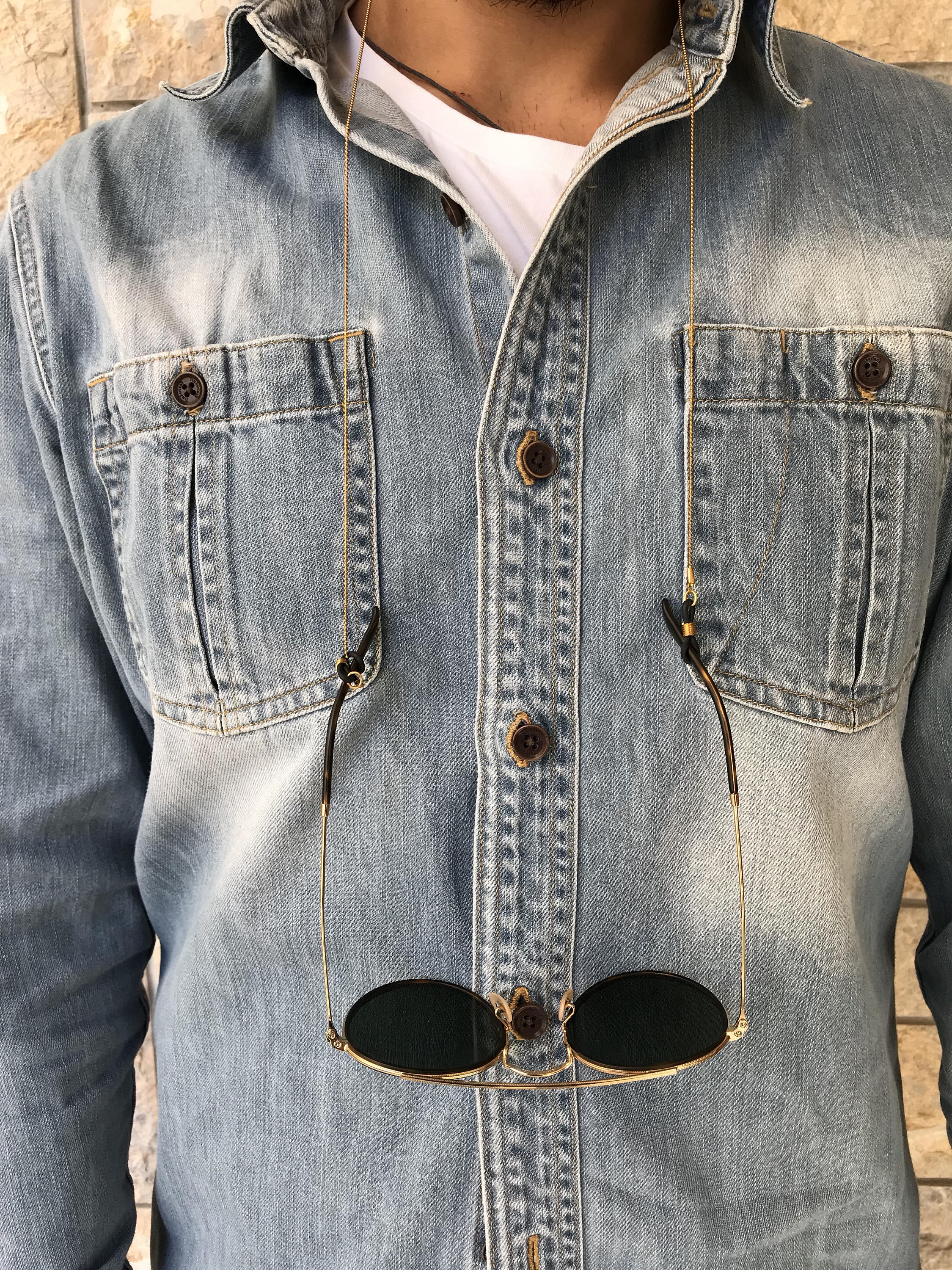 Men's Glasses Chain Gold Glasses Chain Men Sunglasses Etsy