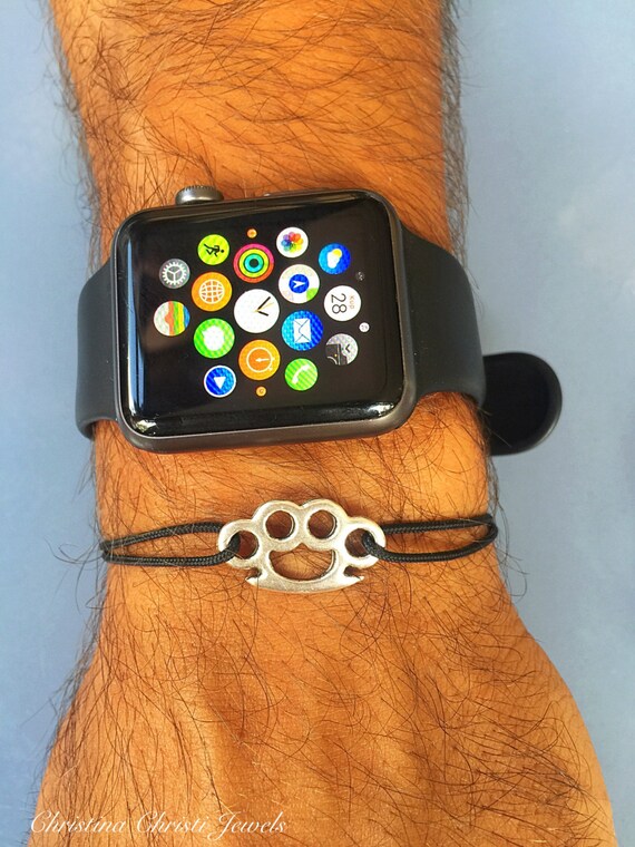 Bracelet Men Brass Knuckles Bracelet Men's Bracelet Etsy