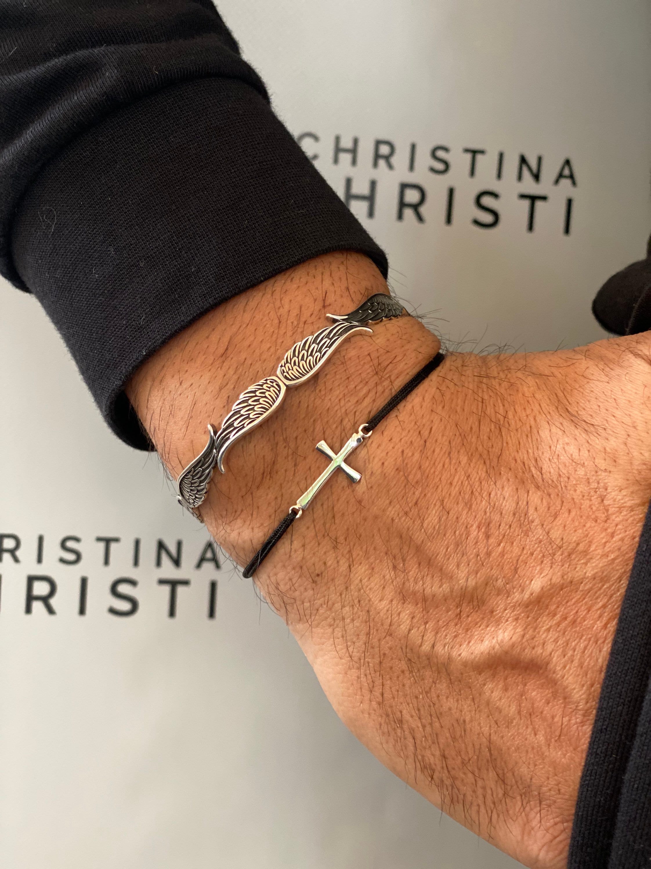 Cross Bracelets - Engraved & Shipped From Australia. - Auswara