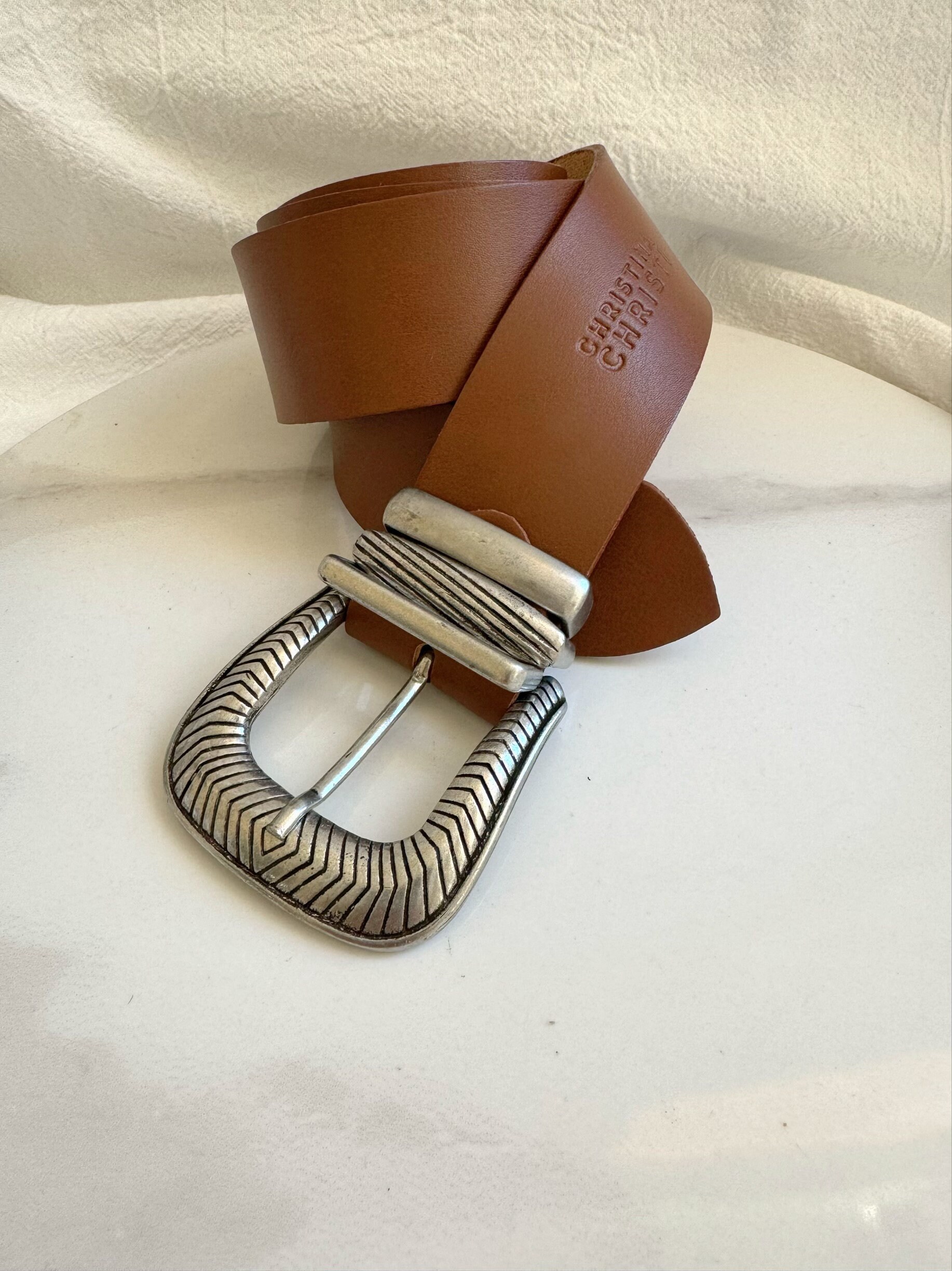 Boho Leather Belt Decorative Buckle Bohemian Style Accessory Women\'s Womens Boho Belt - Etsy main image 4