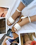 Slingback Sandals Women, Greek Leather Sandals, White Sandals, Summer Shoes, Gift for Her, Made from Full Grain Leather, in Greece. product logo