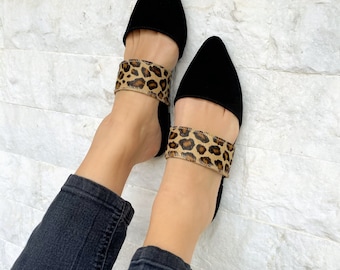 Summer Mules, Suede Leather Mules, Women Sandals, Summer Sandals, Women Shoes, Made in Greece.