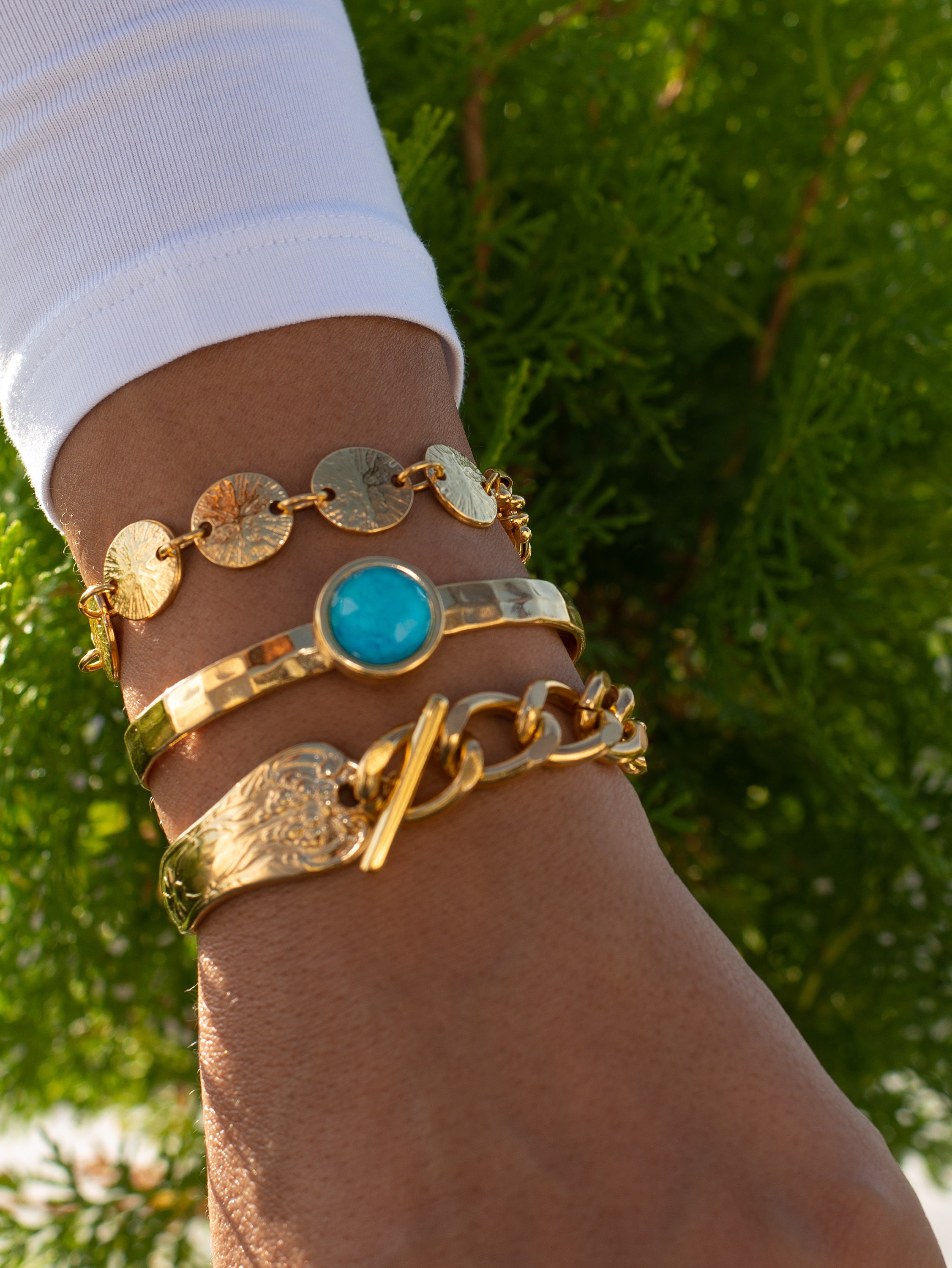 Gold Bracelet Gold Bangle Gold 