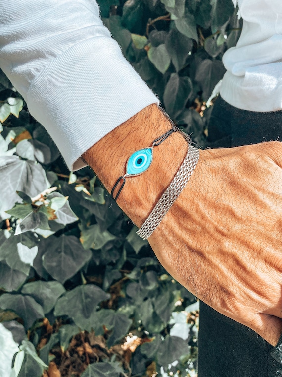 Evil eye bracelet for men deals