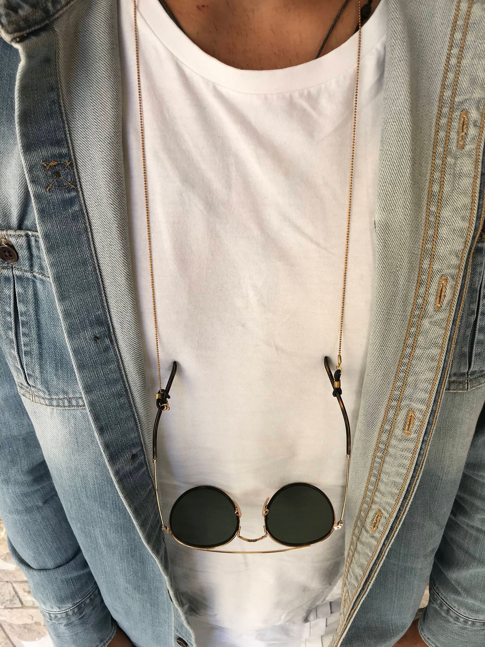 Men's Glasses Chain Gold Glasses Chain Men Sunglasses Etsy UK