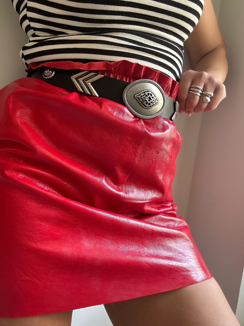 Real Leather Belt Women Black Leather Belt Silver Buckle Etsy