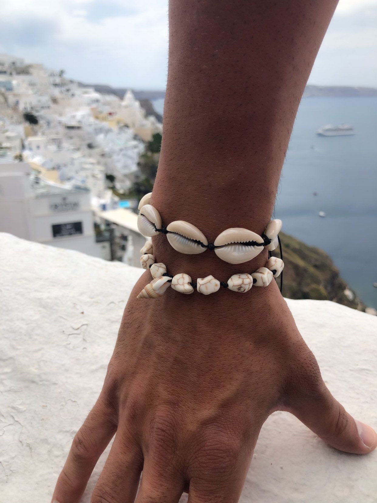 Beach shell bracelet deals