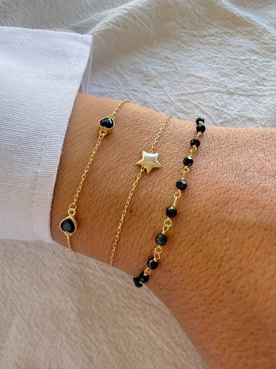 Jewelry Bracelets Simple Heart Bracelet Little Luxe Heart Bracelet