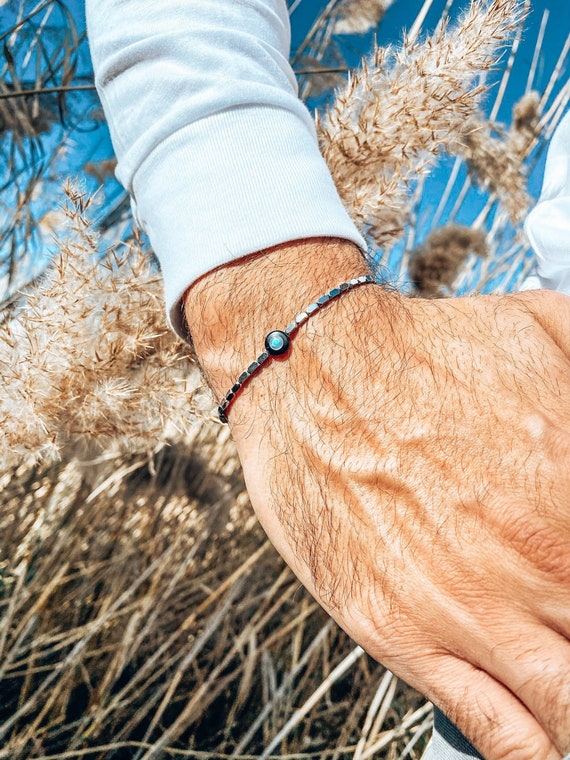 Evil eye bracelet for men deals
