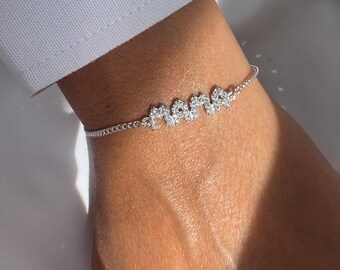 Bracciale in argento albero della vita