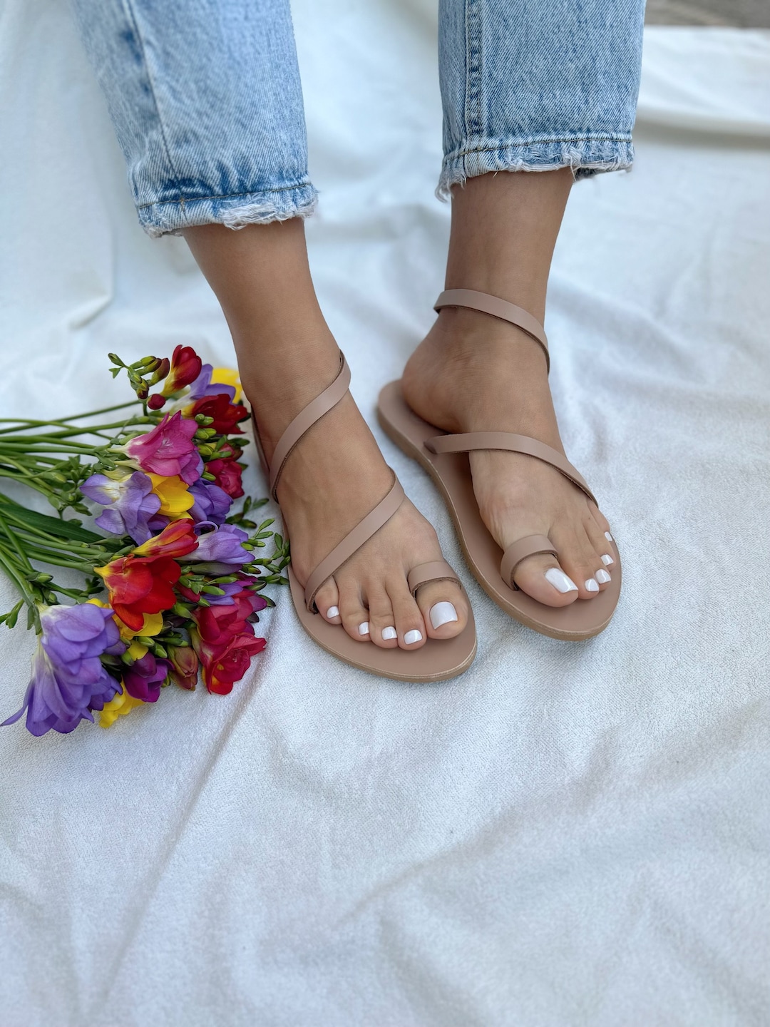 Women Sandals, Gladiator Leather Sandals, Strappy Sandals