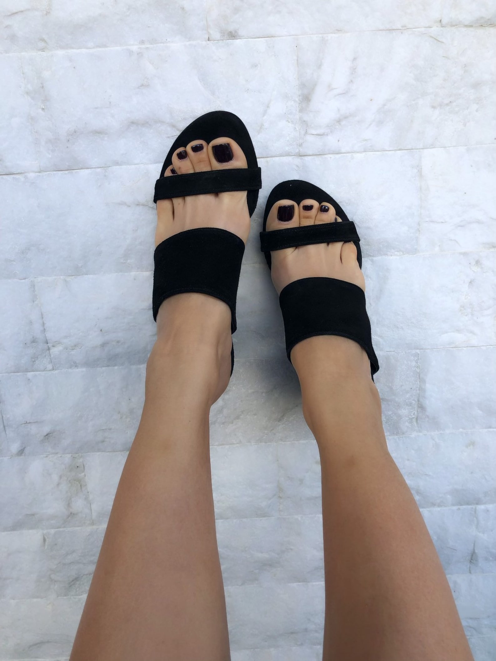 Black Heeled Sandals Mules Sandals Leather Sandals Heeled - Etsy