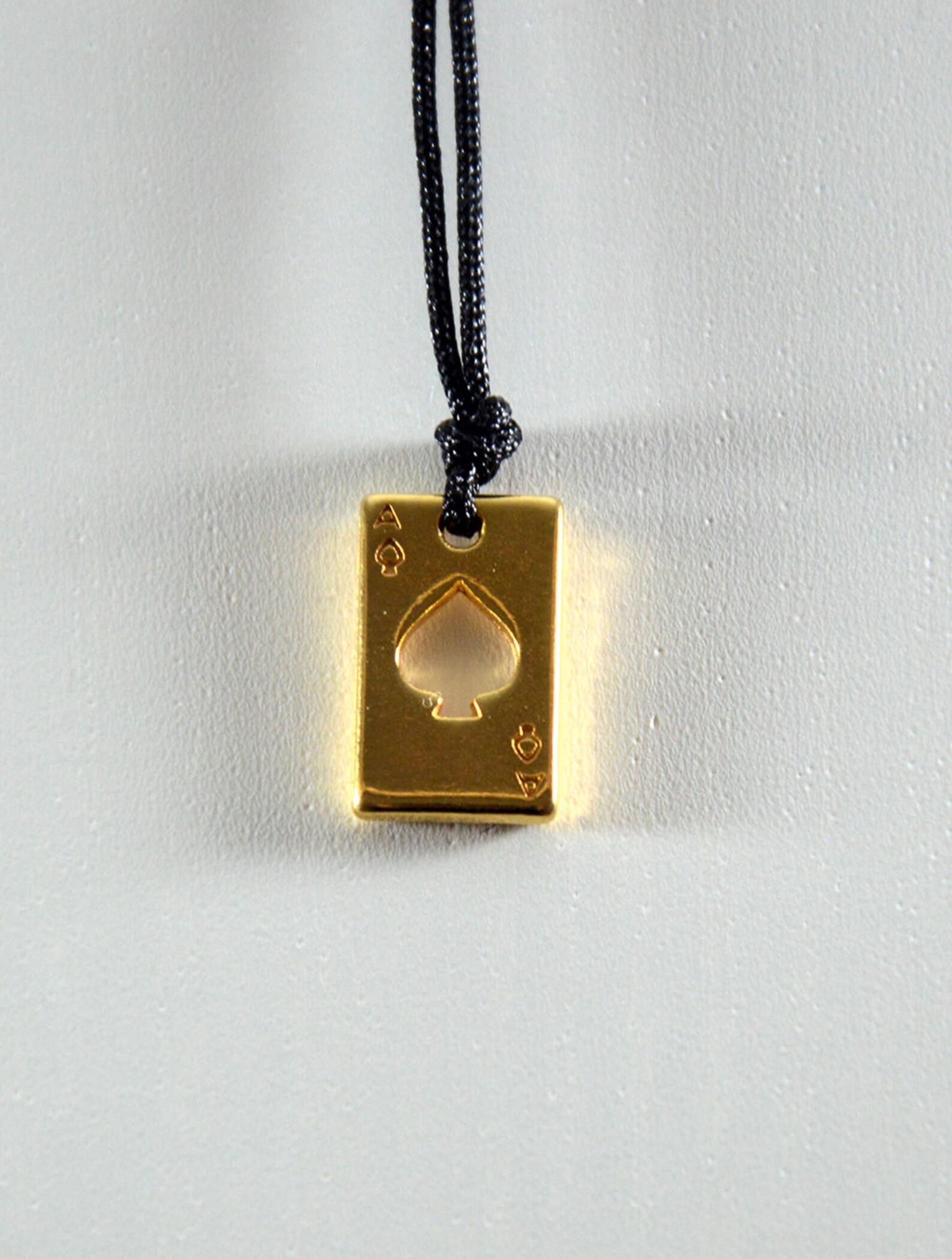 Mens Necklace Ace Card Pendant Ace Pendant Mens Jewelry Etsy